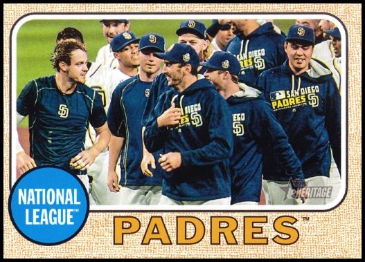 358 San Diego Padres Team Card